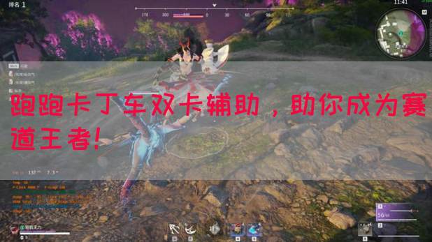 跑跑卡丁车双卡辅助，助你成为赛道王者！