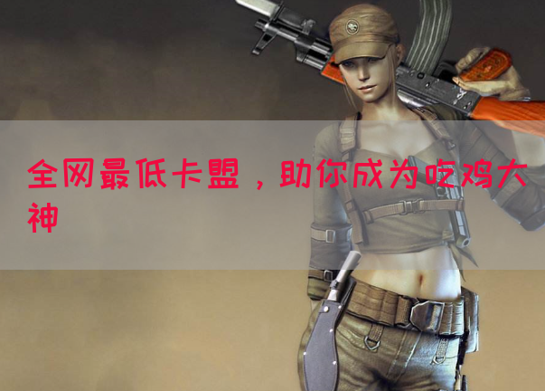 全网最低卡盟，助你成为吃鸡大神