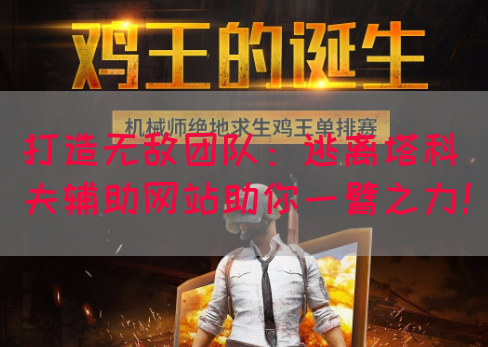 打造无敌团队：逃离塔科夫辅助网站助你一臂之力！