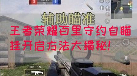 王者荣耀百里守约自瞄挂开启方法大揭秘！