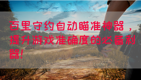 百里守约自动瞄准神器，提升游戏准确度的必备利器！