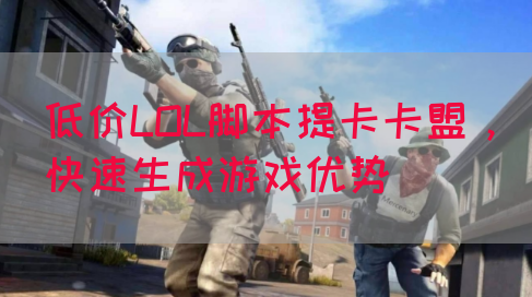 低价LOL脚本提卡卡盟，快速生成游戏优势