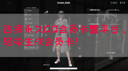 选择永久QQ会员卡盟平台，轻松生成会员卡！
