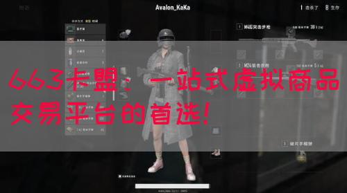663卡盟：一站式虚拟商品交易平台的首选！(图1)