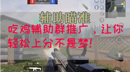 吃鸡辅助群推广，让你轻松上分不是梦！(图1)