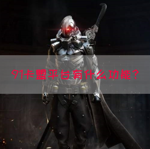 91卡盟平台有什么功能？