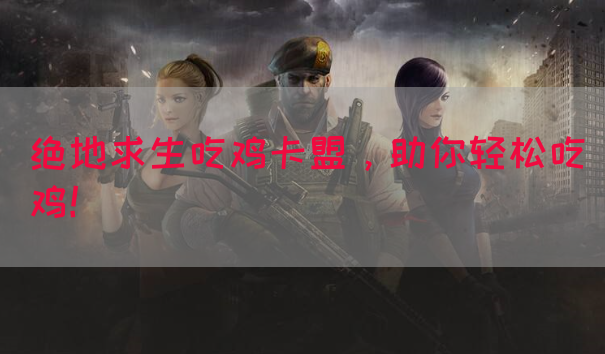 绝地求生吃鸡卡盟，助你轻松吃鸡！(图1)