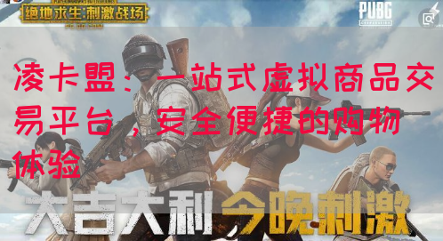 凌卡盟：一站式虚拟商品交易平台，安全便捷的购物体验
