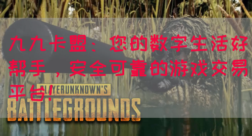 九九卡盟：您的数字生活好帮手，安全可靠的游戏交易平台！