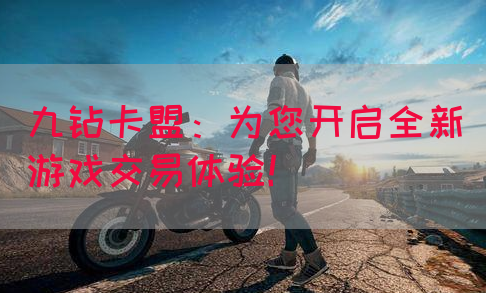 九钻卡盟：为您开启全新游戏交易体验！(图1)