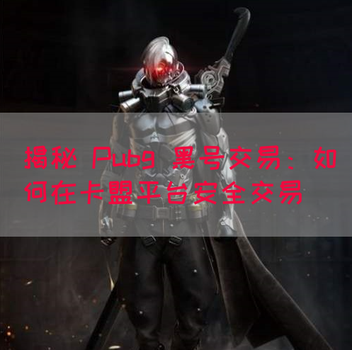 揭秘 Pubg 黑号交易：如何在卡盟平台安全交易(图1)