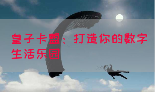 皇子卡盟：打造你的数字生活乐园(图1)