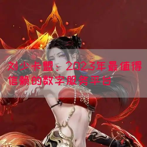 刘少卡盟：2023年最值得信赖的数字服务平台(图1)