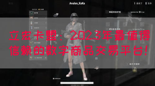 立宏卡盟：2023年最值得信赖的数字商品交易平台！