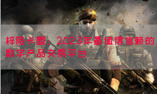 梓陌卡盟：2023年最值得信赖的数字产品交易平台