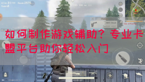 如何制作游戏辅助？专业卡盟平台助你轻松入门